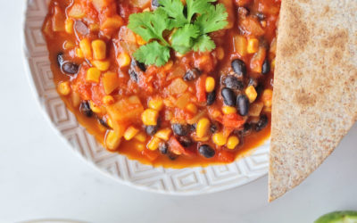 Chili sin carne : Recette saine, gourmande et végétalienne